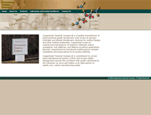 Tablet Screenshot of copperheadchemical.com